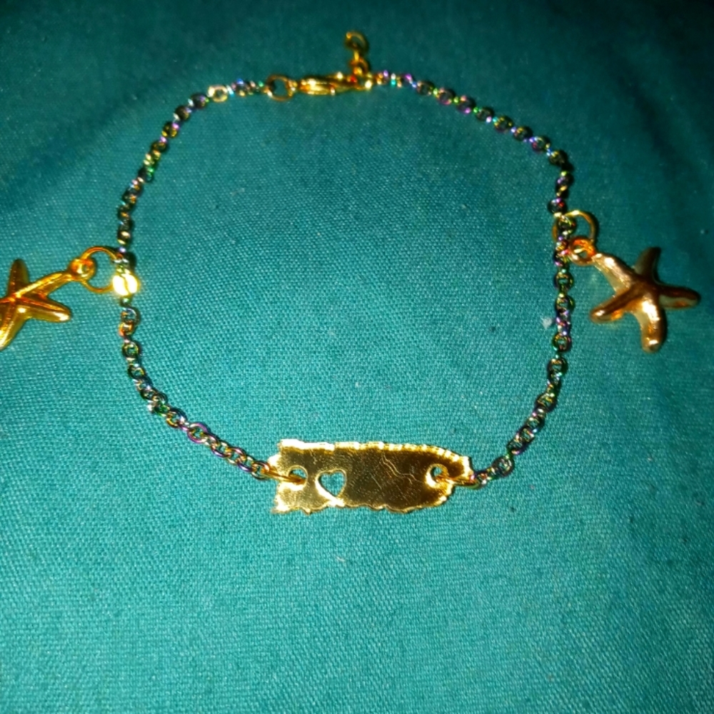 10 PR charm anklets/bracelets